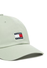 Tommy Jeans Czapka z daszkiem Tjm Heritage 6 Panel Cap AM0AM12020 Zielony. Kolor: zielony. Materiał: bawełna, materiał