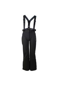 PEAK MOUNTAIN - Dziewczęce spodnie narciarskie Peak Mountain Gashell. Kolor: czarny. Sezon: zima. Sport: narciarstwo #1