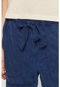 Pepe Jeans - Szorty Nomad. Okazja: na co dzień. Kolor: niebieski. Materiał: tkanina. Wzór: gładki. Styl: casual #4