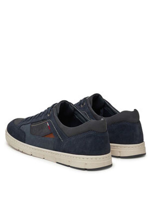 Quiksilver Sneakersy STONE2-101 MB Granatowy. Kolor: niebieski. Materiał: zamsz, skóra
