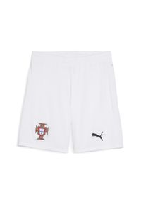 Puma - Męskie szorty Portugalia 2025 PUMA. Kolor: czarny, biały, wielokolorowy. Sport: piłka nożna