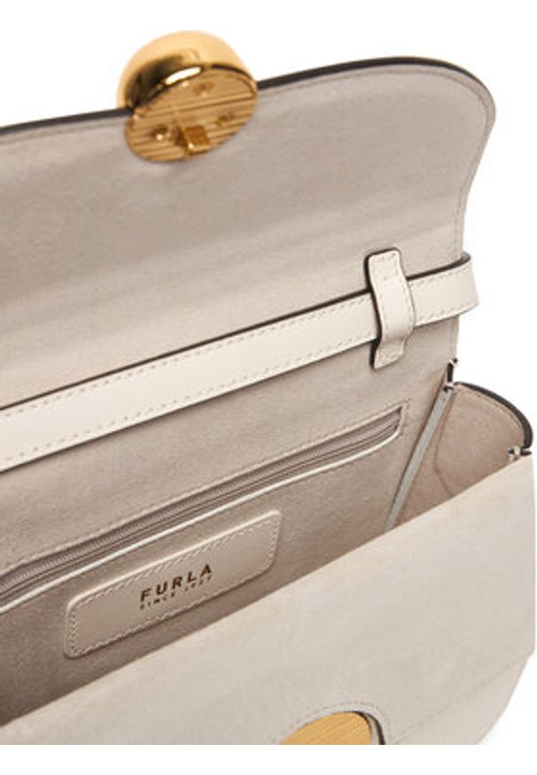 Furla Torebka Sfera Mini WB01737 BX0428 BG PNN00 1002 Écru. Materiał: skórzane
