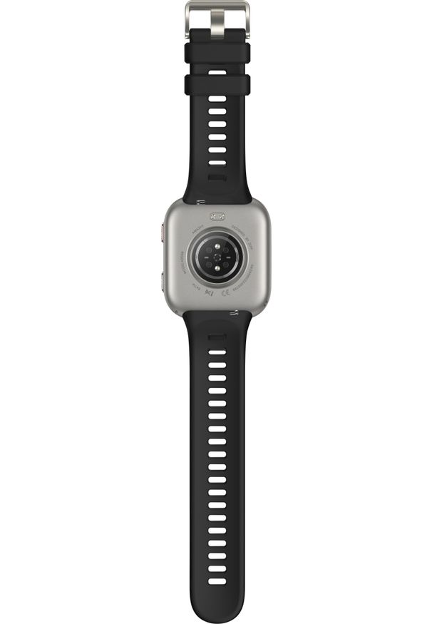 AMAZFIT - Smartwatch Amazfit Bip Max 5,26 cm (2.07") AMOLED Cyfrowy 432 x 514 px Ekran dotykowy Srebrny Wi-Fi GPS (W2568EU1N). Rodzaj zegarka: smartwatch. Kolor: srebrny