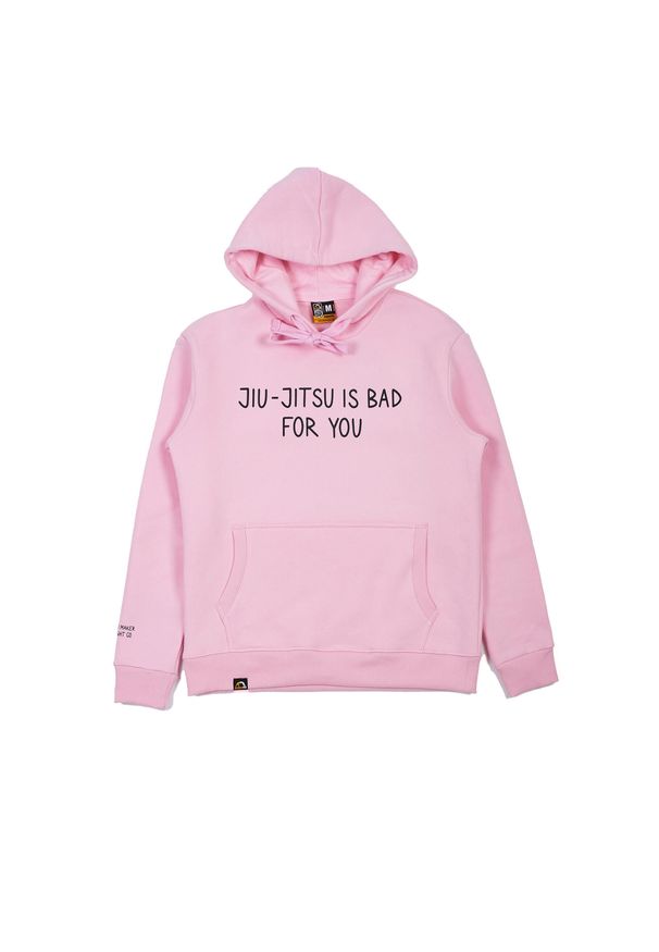MANTO - Bluza sportowa męska Manto Balaclava z kapturem. Typ kołnierza: kaptur. Kolor: różowy