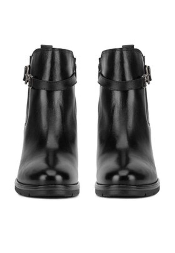 Lasocki Botki WB-TATIANA-27 Czarny. Kolor: czarny. Materiał: skóra