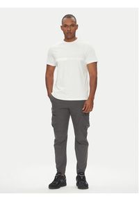 Parajumpers T-Shirt Space 25SMPMTSXF05 Biały Regular Fit. Kolor: biały. Materiał: bawełna