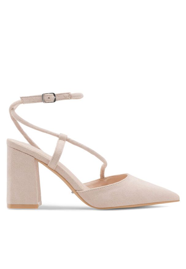 DeeZee Czółenka AISCHA KL-HH4587-21 Beżowy. Kolor: beżowy. Materiał: materiał