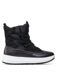 ecco - ECCO Śniegowce Solice 42016351052 Czarny. Kolor: czarny. Materiał: skóra, nubuk #1