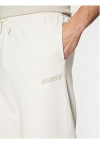 Guess Spodnie dresowe Z4YB00 KAIJ1 Écru Relaxed Fit. Materiał: bawełna #3