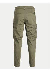 Jack & Jones - Jack&Jones Spodnie materiałowe Stace 12194246 Zielony Tapered Fit. Kolor: zielony. Materiał: bawełna #7