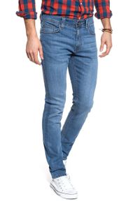 Mustang - SPODNIE MĘSKIE MUSTANG SPODNIE MĘSKIE Jeans Bosten Slim Fit Fresh Blue 1007660 5000 602. Styl: klasyczny, elegancki #5