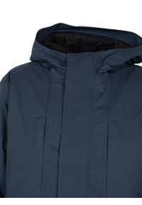 Geox Kurtka "Clintford" | M2621D T2940 | Mężczyzna | Granatowy. Okazja: na spacer. Typ kołnierza: kaptur. Kolor: niebieski. Materiał: poliester. Długość: długie. Styl: elegancki #2