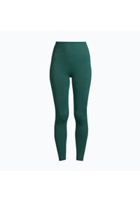 CASALL - Legginsy Damskie Sportowe Casall Bezszwowe Wysoki Stan r. L zielone. Stan: podwyższony. Kolor: zielony. Sport: fitness