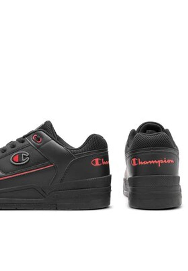 Champion Sneakersy Rebound Heritage Low Vintege Man S22030-KK011 Czarny. Kolor: czarny. Materiał: skóra