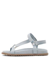 Jenny Fairy Sandały LYN KL H305-8 Błękitny. Kolor: niebieski. Materiał: materiał #6