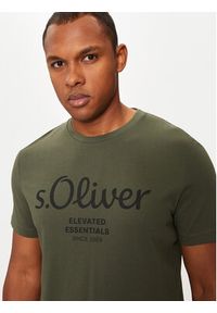 s.Oliver T-Shirt 2139909 Zielony Regular Fit. Kolor: zielony. Materiał: bawełna #5