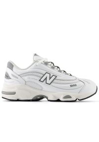 Buty dziecięce New Balance GC1000DK - białe. Kolor: biały. Materiał: materiał, syntetyk. Szerokość cholewki: normalna