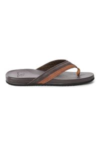 RIPCURL - Japonki męskie Rip Curl Soft Top. Kolor: brązowy