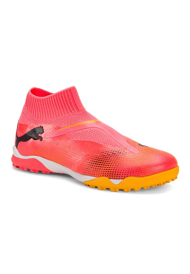 Puma - Buty piłkarskie PUMA Future 7 Match+ LL TT. Kolor: różowy. Materiał: materiał, syntetyk. Szerokość cholewki: normalna. Sport: piłka nożna