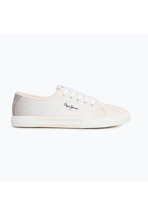 Buty damskie Pepe Jeans Brady Colors. Kolor: beżowy