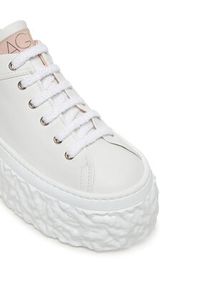 AGL Sneakersy Magma D776001PGKA076A634 Biały. Kolor: biały. Materiał: skóra #3