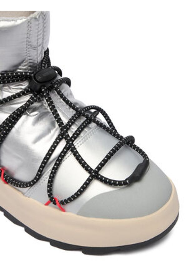 Adidas - adidas Śniegowce Moon Boot Ace JQ7849 Srebrny. Kolor: srebrny. Materiał: materiał