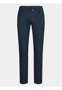 Pierre Cardin Spodnie materiałowe C3 34540. 1033 Granatowy Regular Fit. Kolor: niebieski. Materiał: syntetyk