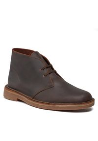 Trzewiki Clarks. Kolor: brązowy