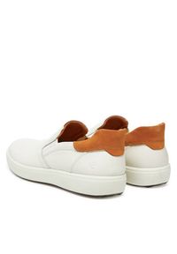 ecco - ECCO Sneakersy Soft 7 M 47083450104 Biały. Kolor: biały. Materiał: skóra #4