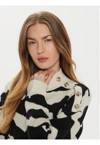 Morgan Sweter 242-MFELIX Beżowy Regular Fit. Kolor: beżowy. Materiał: syntetyk #2