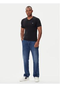 Emporio Armani Underwear T-Shirt EM000380 AF14133 UC001 Czarny Fitted Fit. Kolor: czarny. Materiał: bawełna #3