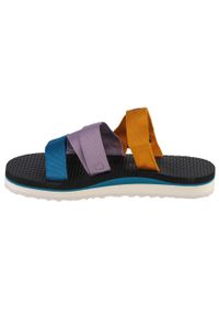 columbia - Sandały damskie, Columbia W Alava Slide Sandal. Kolor: brązowy, niebieski, wielokolorowy, fioletowy