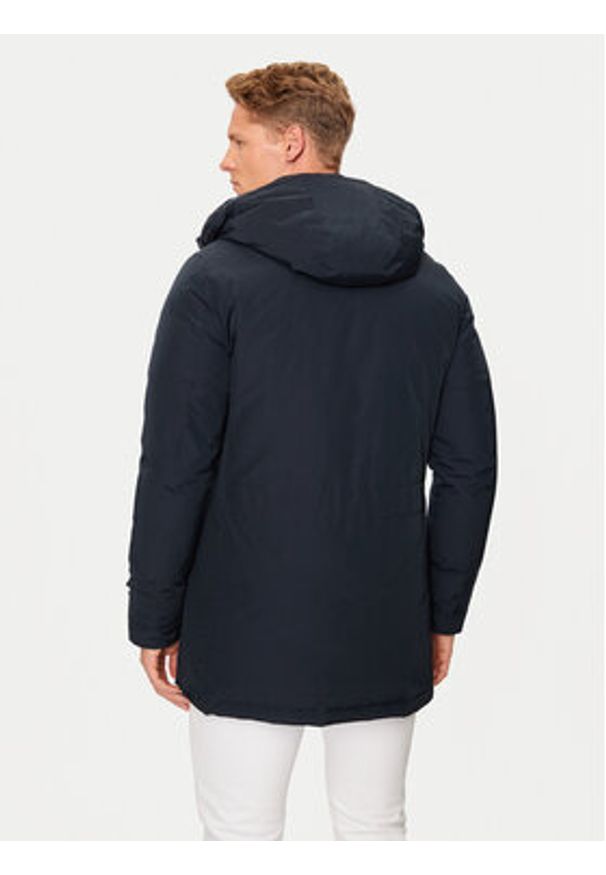 Woolrich Kurtka puchowa CFWOOU0487MRUT0001 Granatowy Regular Fit. Kolor: niebieski. Materiał: syntetyk, bawełna