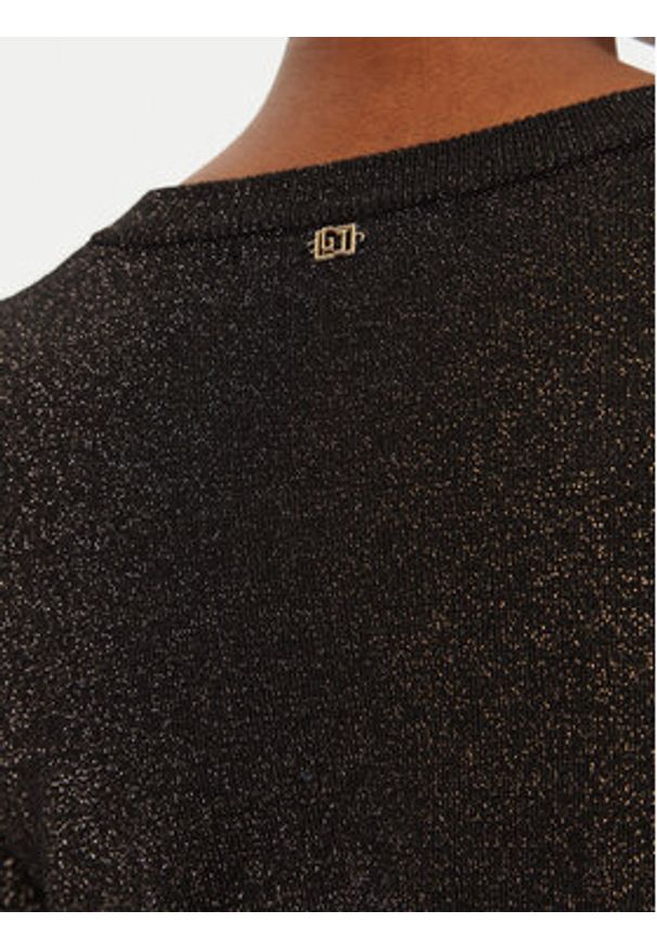 Gaudi Sukienka dzianinowa 421BD13009 Czarny Slim Fit. Kolor: czarny. Materiał: syntetyk
