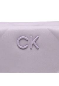 Calvin Klein Torebka Re-Lock Quilt Conv Clutch K60K610771 Fioletowy. Kolor: fioletowy. Materiał: skórzane #4