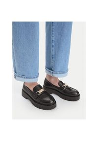 Loafersy DeeZee. Kolor: czarny #1