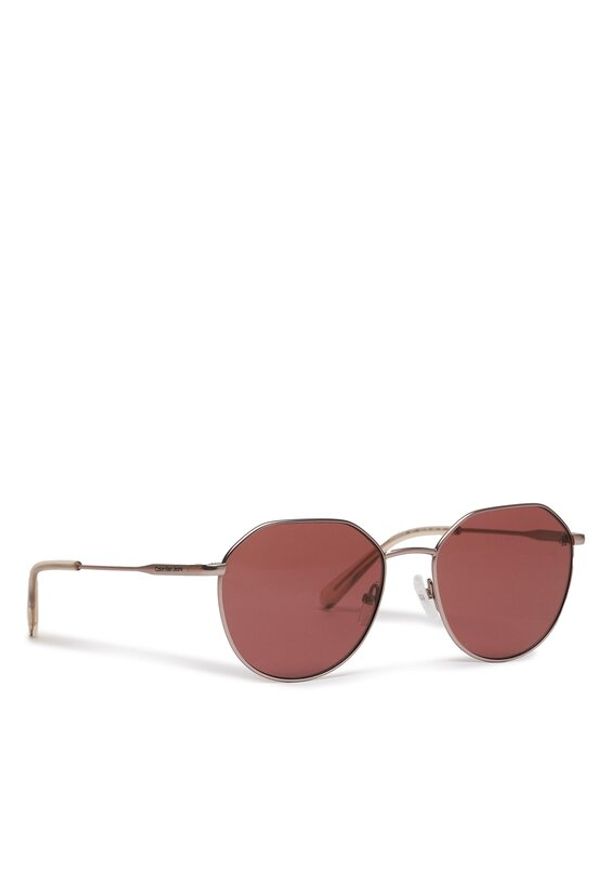 Calvin Klein Jeans Okulary przeciwsłoneczne CKJ23201S Różowy. Kolor: różowy