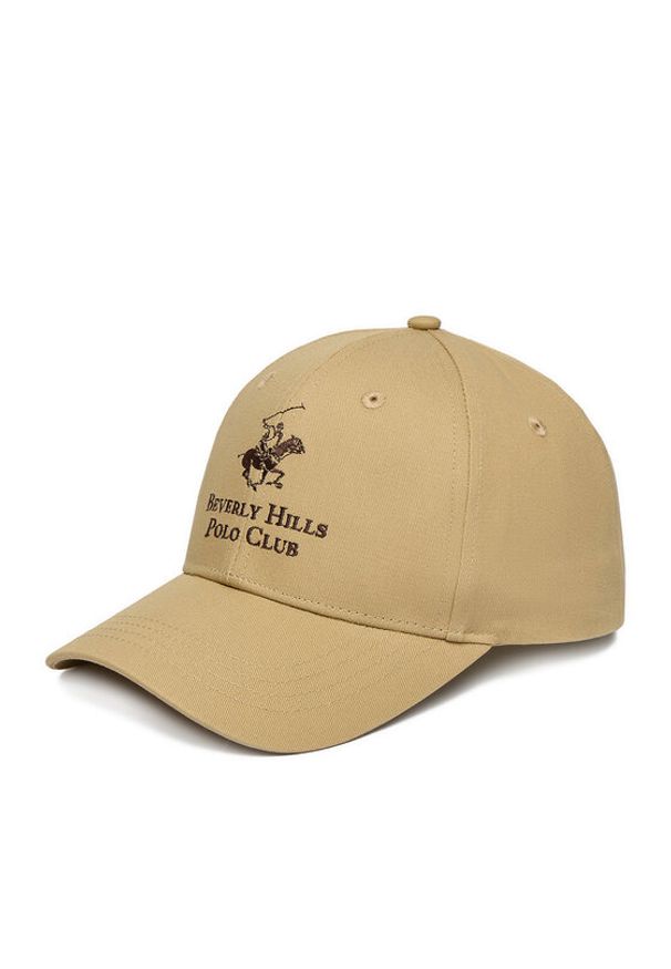 Beverly Hills Polo Club Czapka z daszkiem CWBEO-BHPC-U3-002-SS26 Beżowy. Kolor: beżowy. Materiał: bawełna