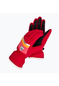 Rękawice narciarskie damskie Rossignol New Piste G. Kolor: czerwony. Sezon: zima. Sport: narciarstwo #1