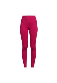 CASALL - Damskie legginsy z wysokim stanem Casall Scallop. Stan: podwyższony. Kolor: różowy. Materiał: poliamid. Sport: joga i pilates, fitness #1