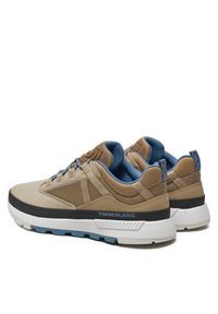 Timberland Sneakersy Euro Trekker Low Mesh TB0A5SKCDH41 Brązowy. Kolor: brązowy. Materiał: materiał #3