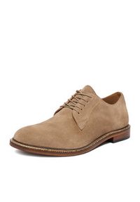 Gino Rossi - GINO ROSSI Półbuty CEO-CALIBER-01 MI08 Beżowy. Kolor: beżowy. Materiał: zamsz, skóra #6