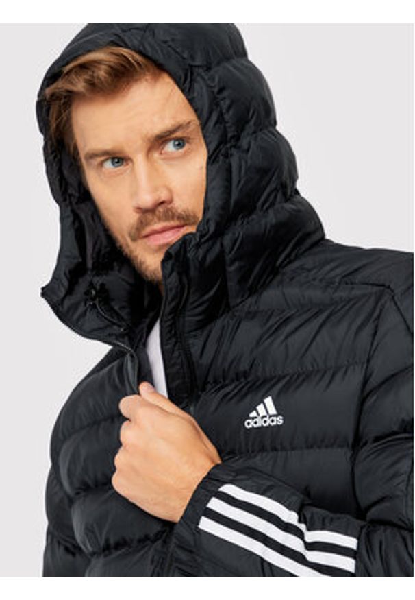 Adidas - adidas Kurtka zimowa Itavic 3-Stripes Midweight GT1674 Czarny Regular Fit. Kolor: czarny. Materiał: syntetyk. Sezon: zima