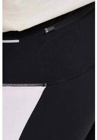 CMP legginsy sportowe damskie kolor czarny wzorzyste. Kolor: czarny. Materiał: skóra, materiał. Styl: sportowy #3