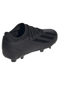 Adidas - Buty piłkarskie adidas X Crazyfast.3 Fg Jr ID9355 czarne. Zapięcie: sznurówki. Kolor: czarny. Materiał: syntetyk. Sport: piłka nożna #3