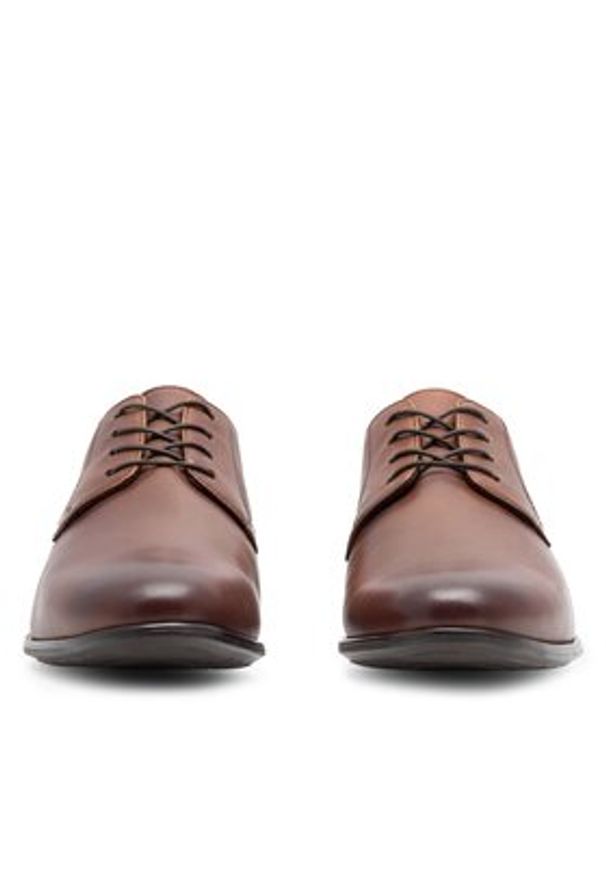 Lasocki Półbuty KONGO-12 MI08 Brązowy. Kolor: brązowy. Materiał: skóra