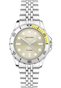 Zegarek Sekonda Zegarek damski Sekonda 40566 srebrny. Kolor: srebrny #1