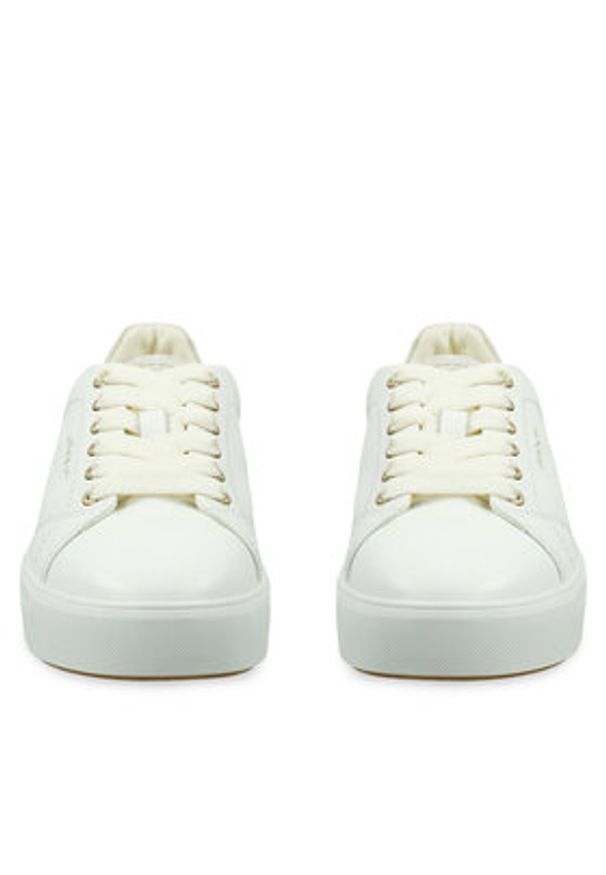GANT - Gant Sneakersy 30531828 Biały. Kolor: biały. Materiał: skóra