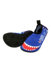 Buty neopronowe do wody ProWater PRO-23-34-101B niebieskie. Kolor: niebieski. Materiał: tkanina. Sport: pływanie #6
