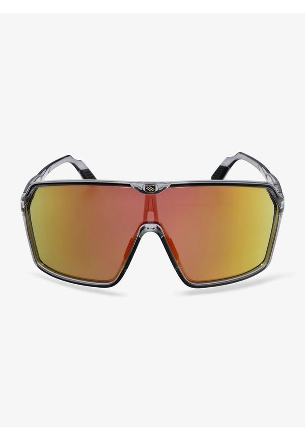 Okulary rowerowe Rudy Project Spinshield - crystal ash/multilaser sunset. Kolor: szary